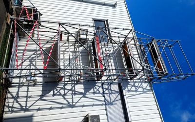 La semaine dernière, Une de nos équipes a installé une tour d’accès pour permettre à notre client GCA d’accéder sur la toiture en toute sécurité. Merci à Vincent Pasquet pour sa confiance et à l’équipe.N’hésitez pas à me contacter pour toute demande ☺️