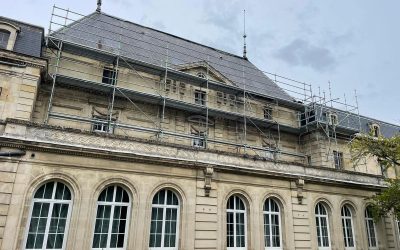 🚧🏗️ Chantier LV-tec / Échaf&rsquo;tout à l&rsquo;hôpital de Perrens à BX.